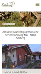 Mobile Screenshot of biehlerhof.de